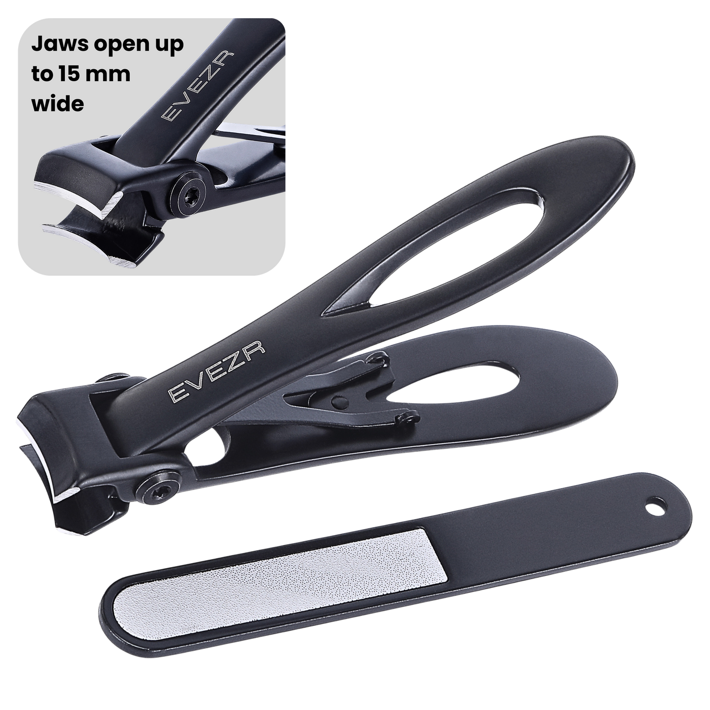 Evezr Wide Jaw Nail Clippers