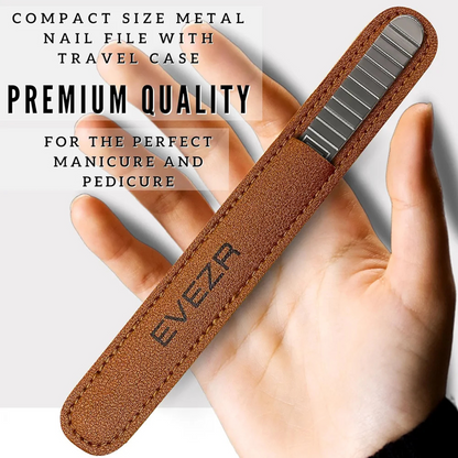 Evezr 7 Inch 120 Grit Nail File With Case