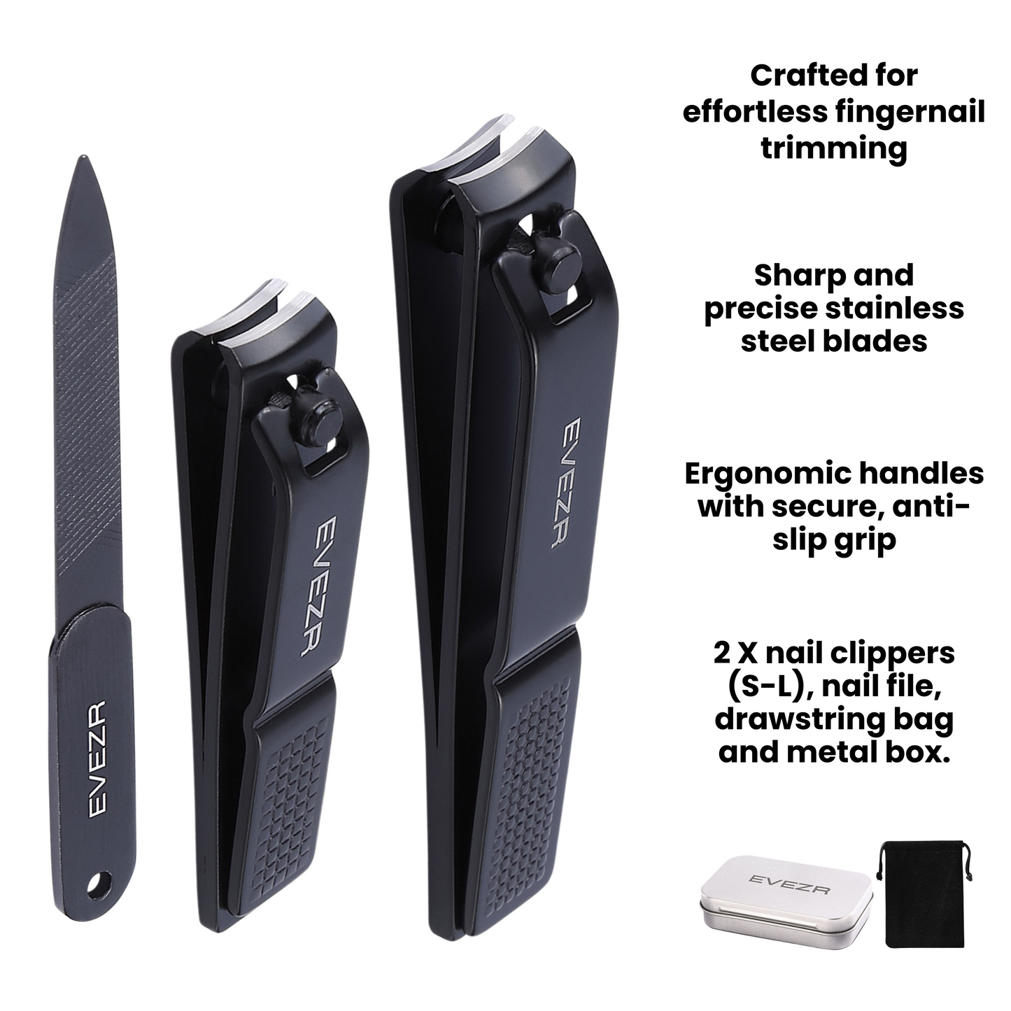 Evezr Clippers For Fingernails