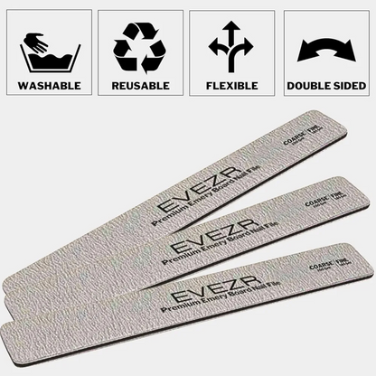 Evezr 3PCS Emery Board 100/180 Grit Set